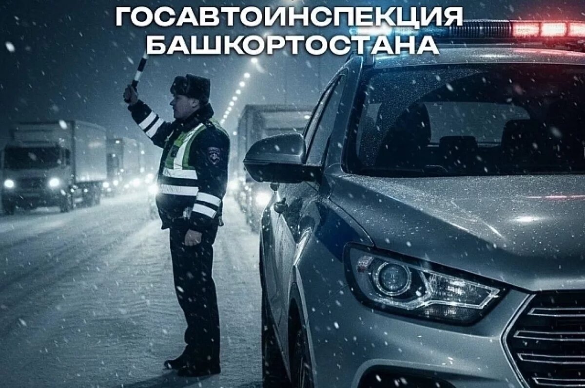    В Башкирии из-за непогоды перекрыли три трассы для автобусов и грузовиков