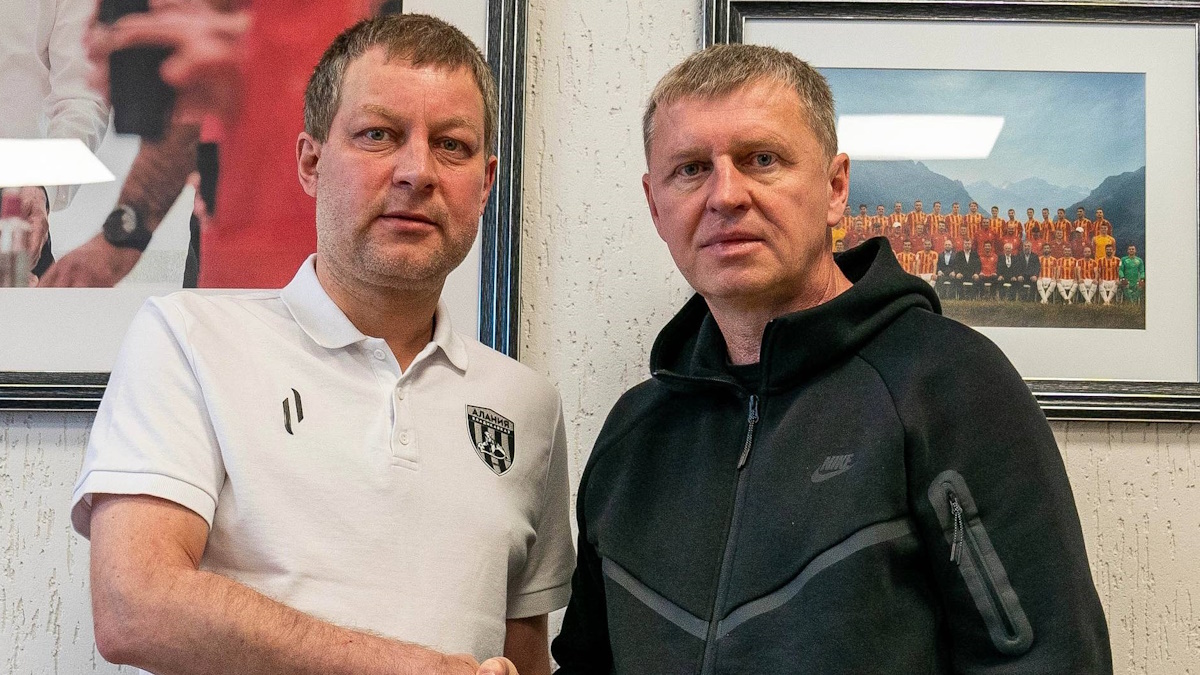    Дмитрий Фомин стал новым главным тренером футбольного клуба «Алания». Фото: пресс-служба ФК "Алания" (Владикавказ)