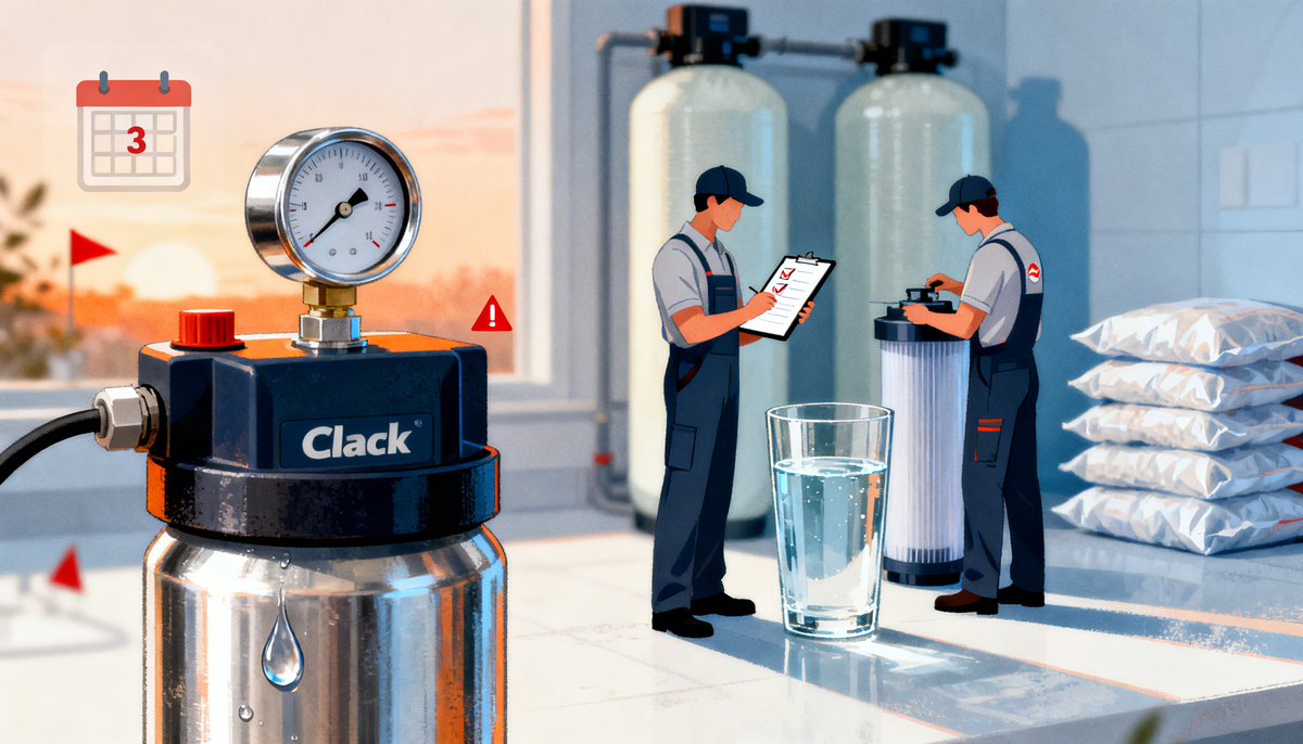 Обслуживание системы очистки воды