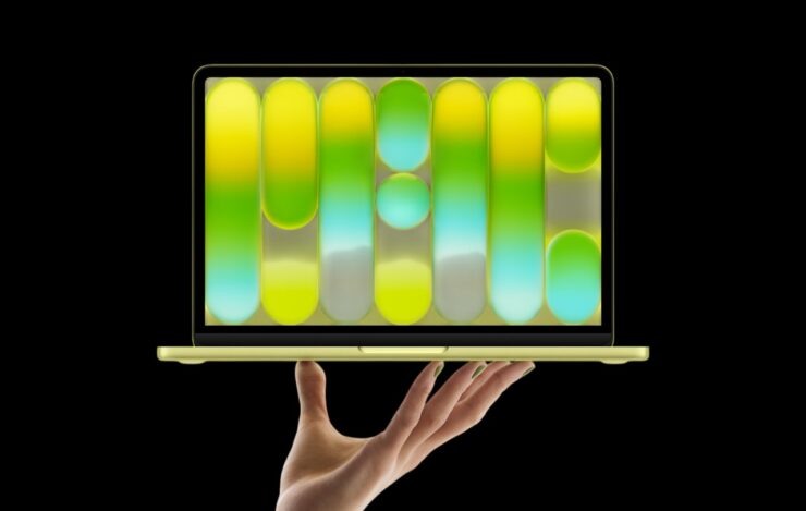    Вышел самый дешевый макбук 2026 года. Изображение: Apple