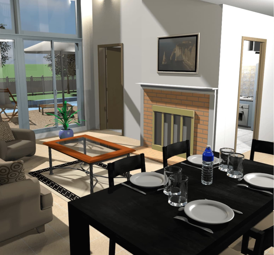 Интерьер в Sweet home 3D