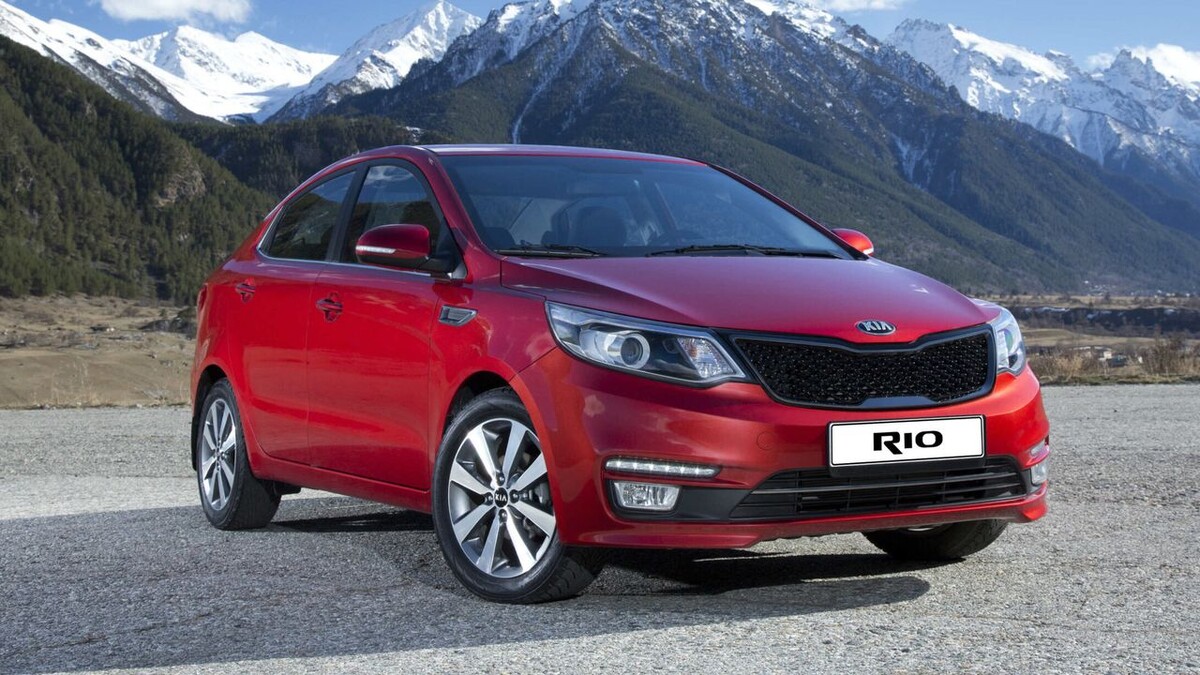    Kia Rio. Фото Kia