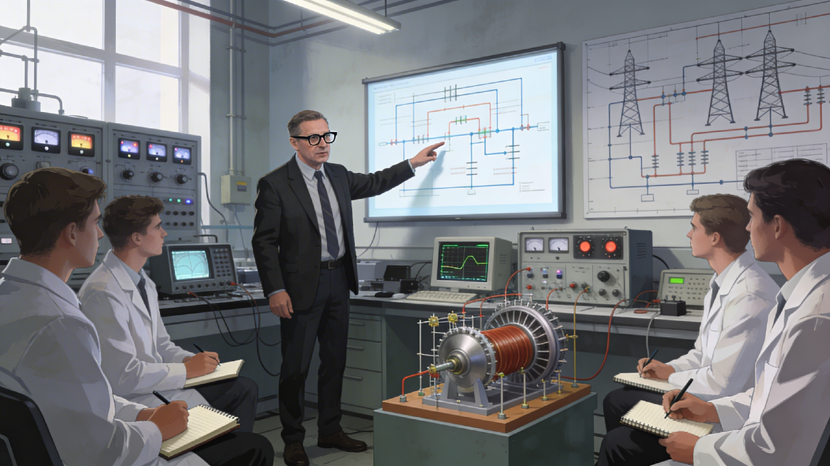 Маэстро обучает молодых специалистов 