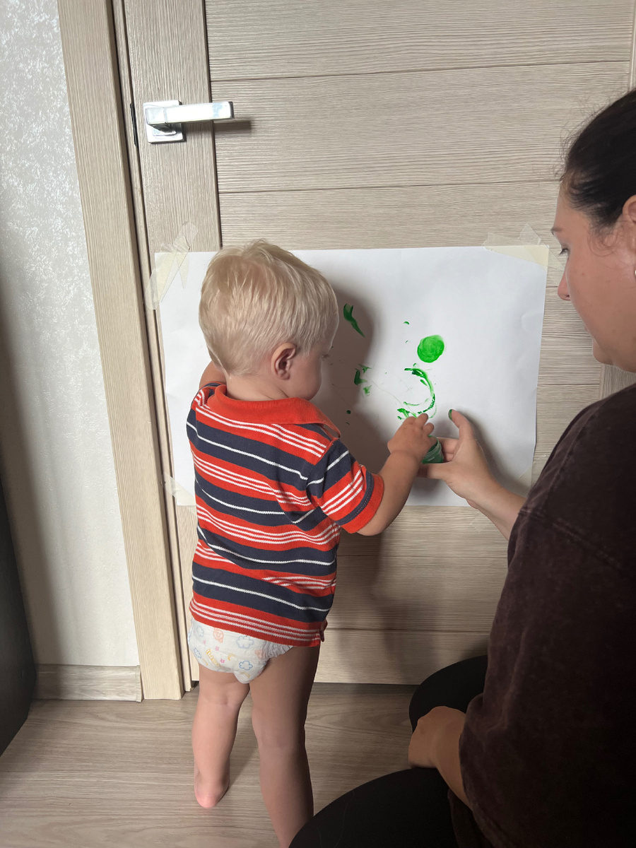 Рисуем пальчиками