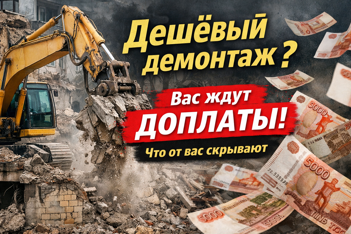 Демонтаж зданий и сооружений - СТРОЙКОНСЬЕРЖ