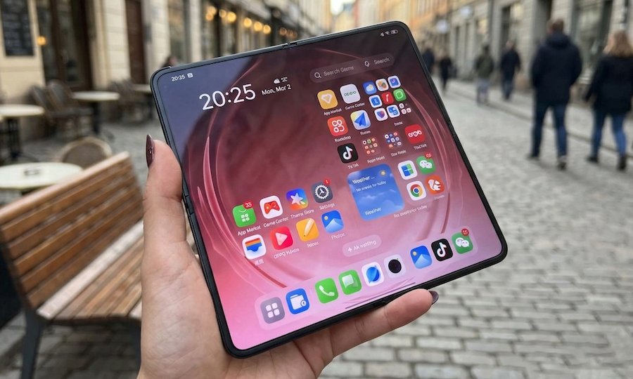 OPPO Find N6 — первый складной смартфон без складки на экране