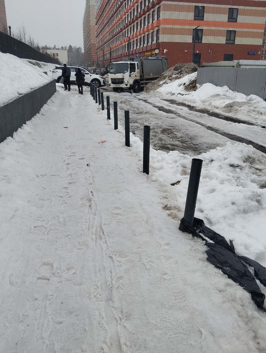 Только вперед, к аллее с фонарями