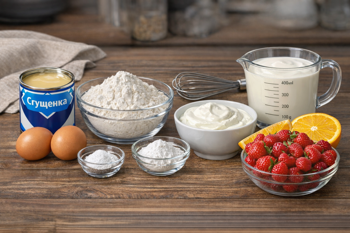 Торт «Молочная девочка»