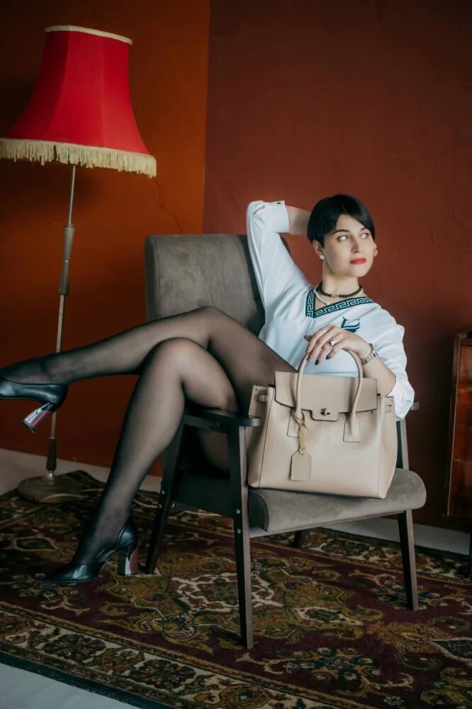 Женская сумка MARIE Grande Classico 2032 (пудра)