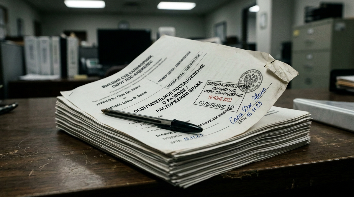 Самый простой развод — тот, что помещается в папку с документами.