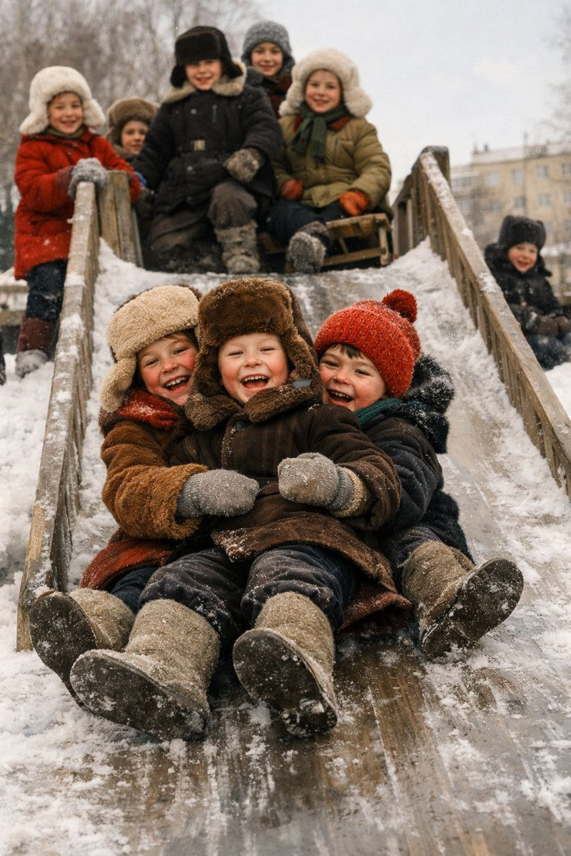 веселое советское детство