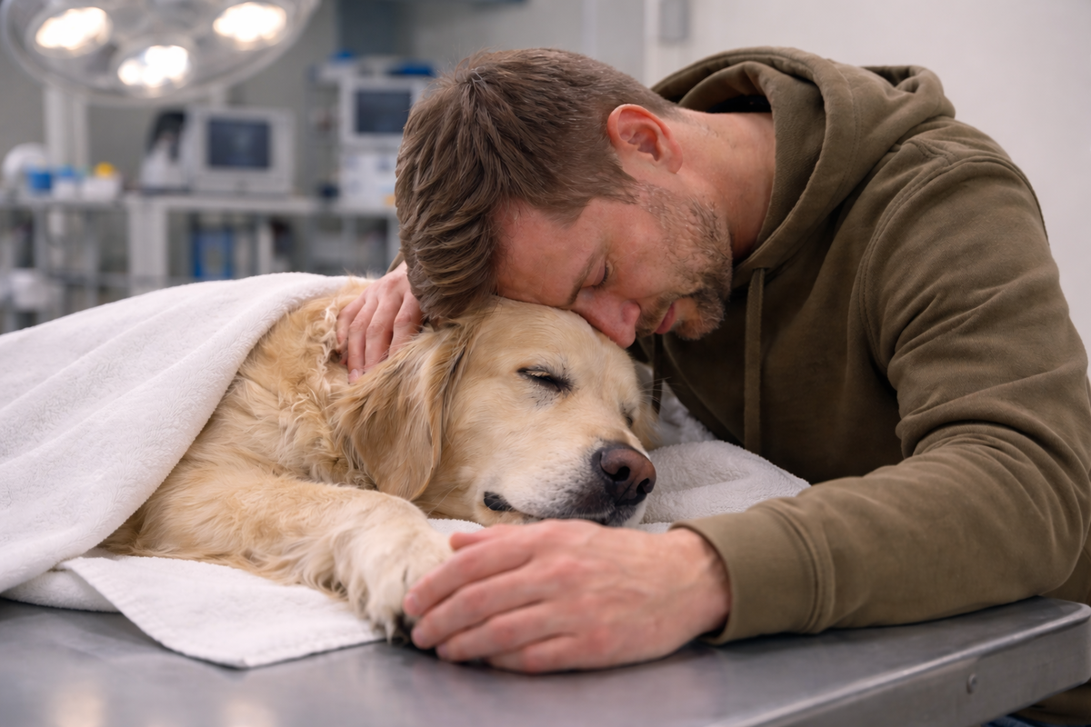 Ученые из ДГТУ создали препарат для гуманной эвтаназии животных. Фото: нейросети / "ВиЖ"