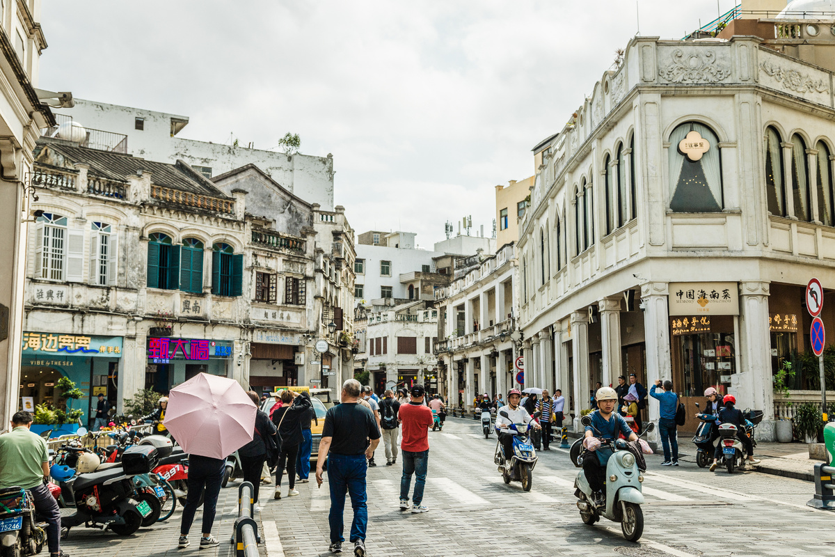 Старый квартал Хайкоу.