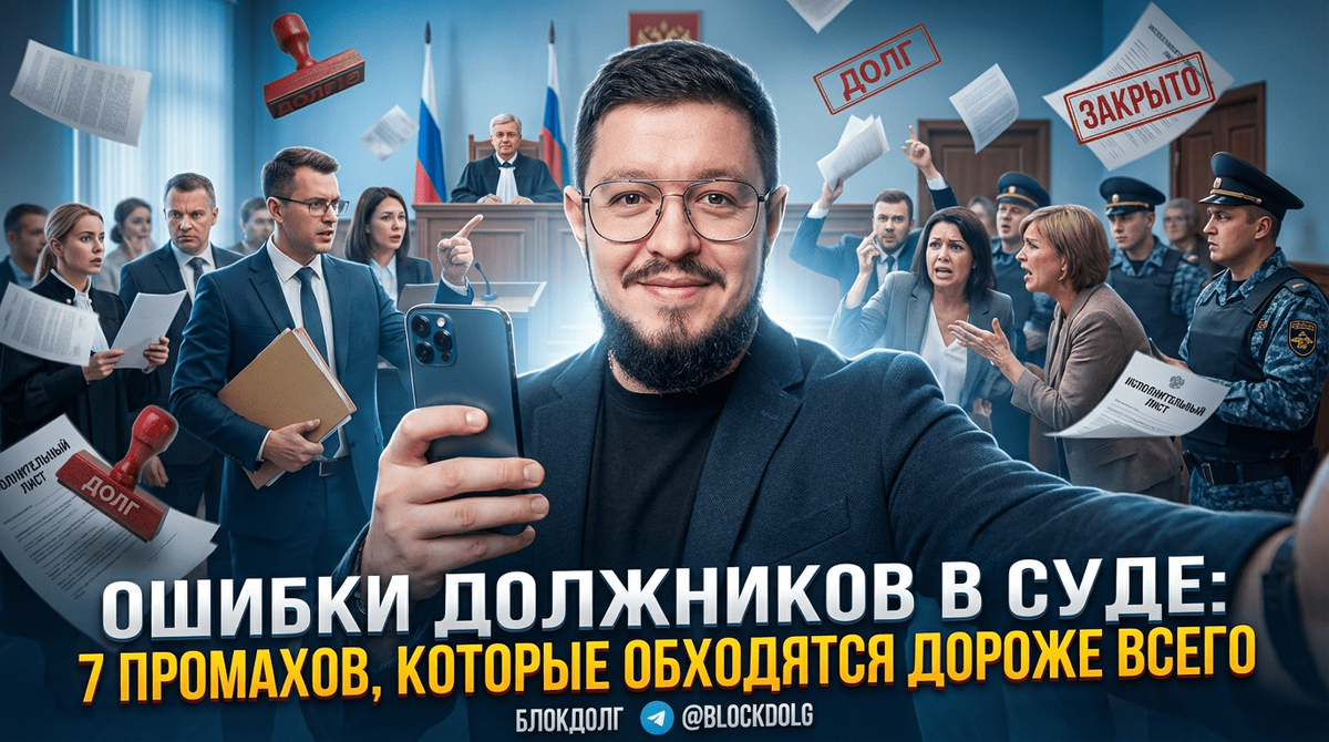    7 промахов должников, которые приводят к большим затратам Максим