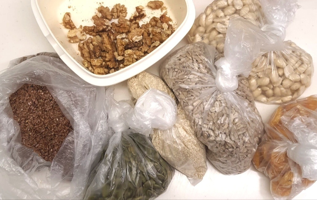 Моя ореховая корзина. Фото из архива автора