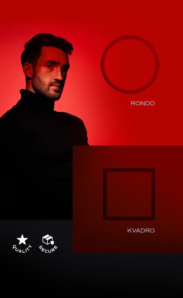 Квадрат и круг. Сделано в Европе.