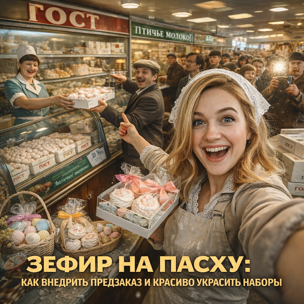    Идеи оформления и правила предзаказа зефирных наборов на Пасху admin