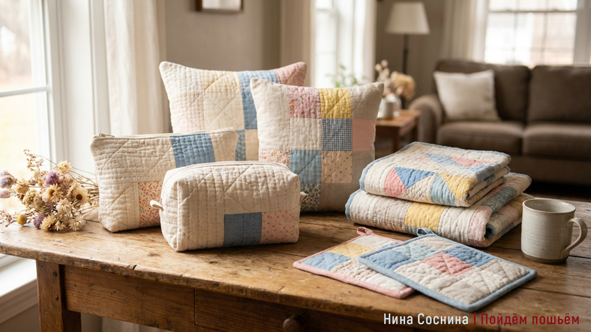 Текстильные подарки своими руками