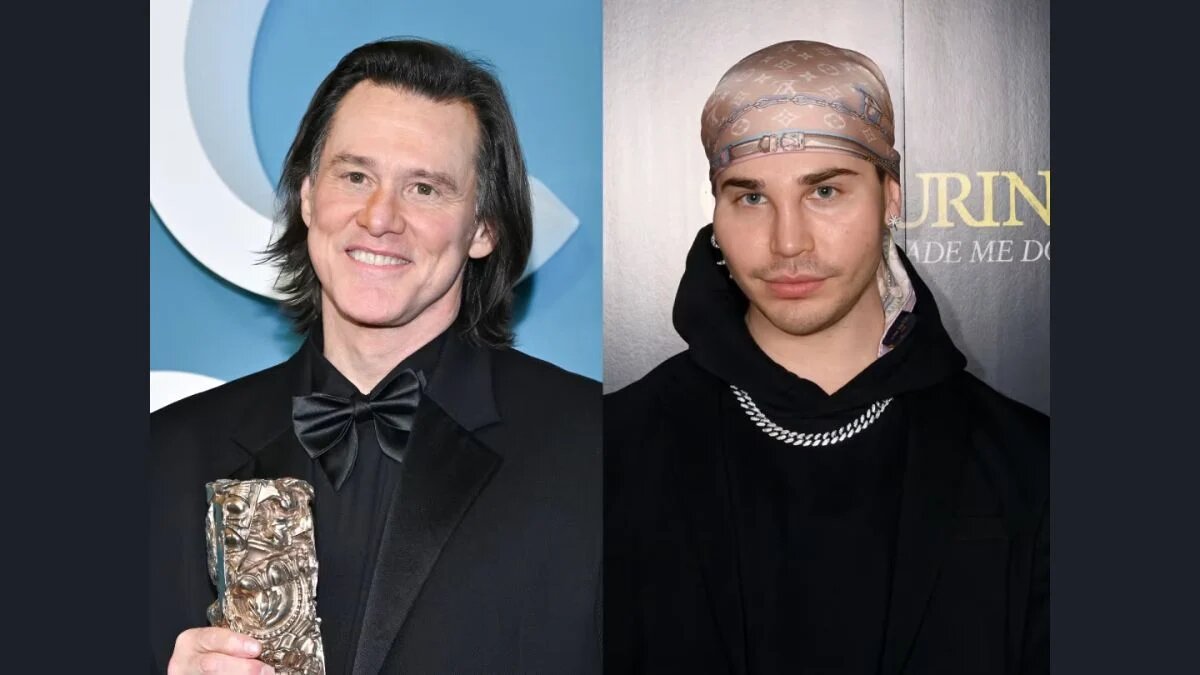 Джим Керри и Алексис Стоун