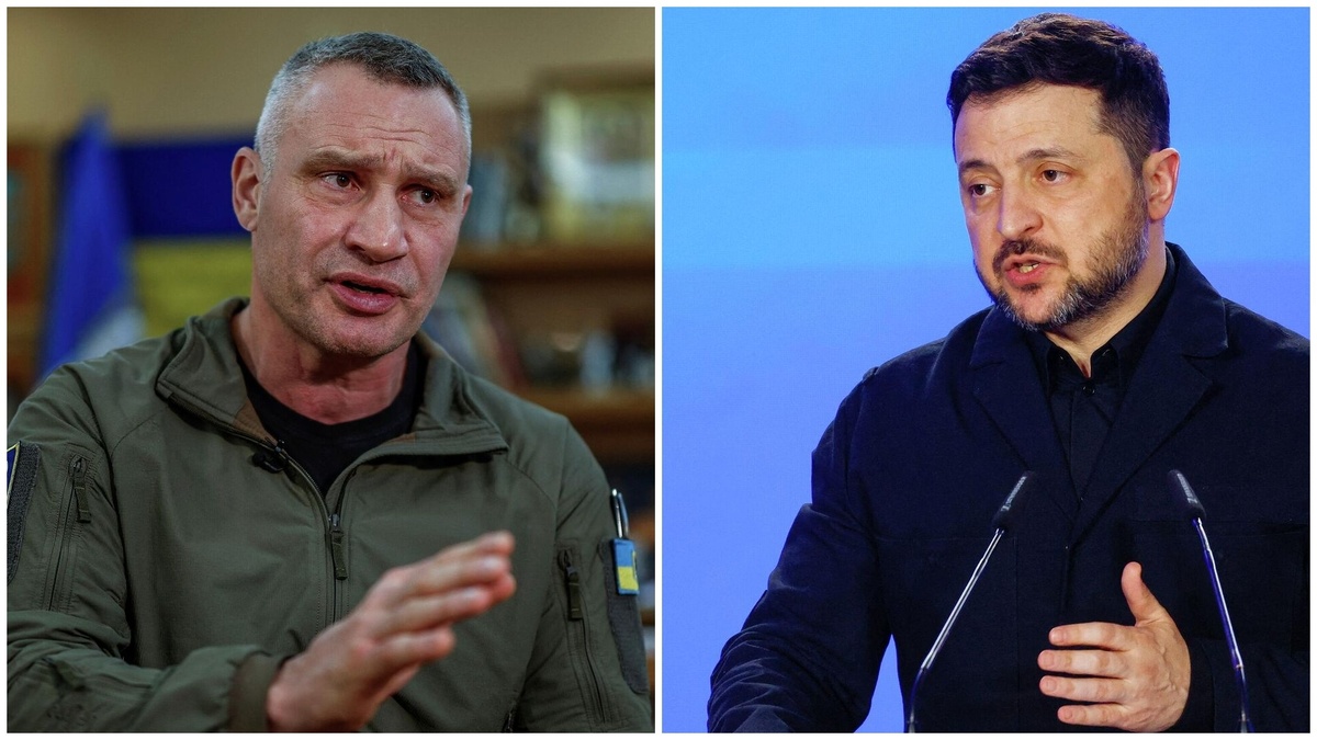 Виталий Кличко и Владимир Зеленский