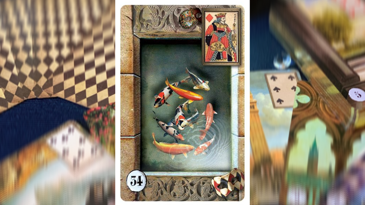 Рыбы. Photo «Golden Venetian Lenormand» Eugene Vinitski, Elsa Khapatnukovski