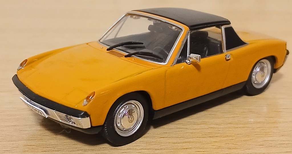 День коллекционера масштабных моделей и Porsche 914
