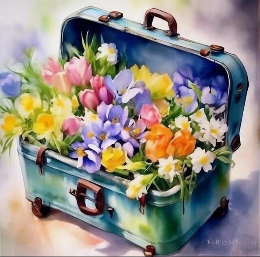 Твой чумаданчик, Женечка))❤️