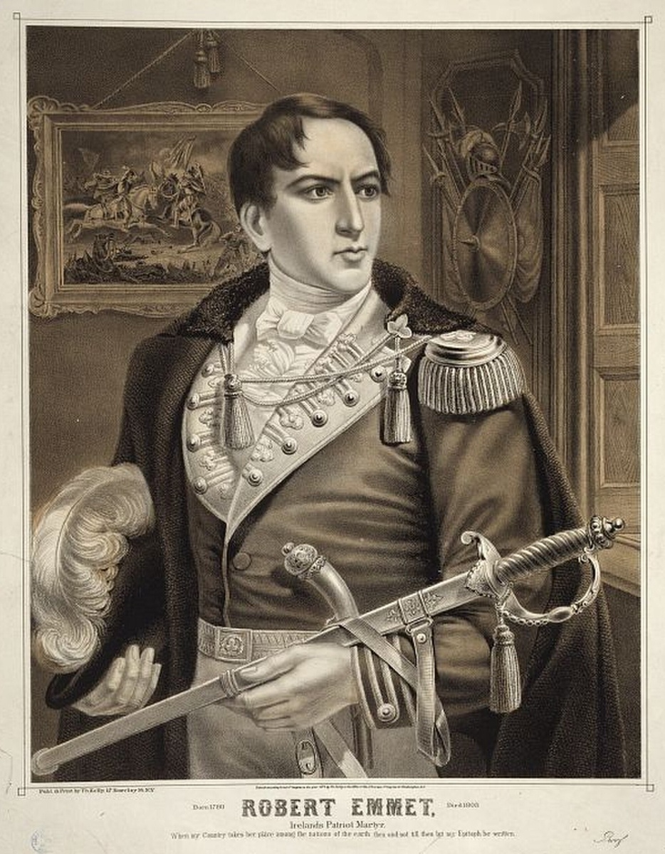 Роберт Эммет. Художник Т. Келли, 1874 год. 