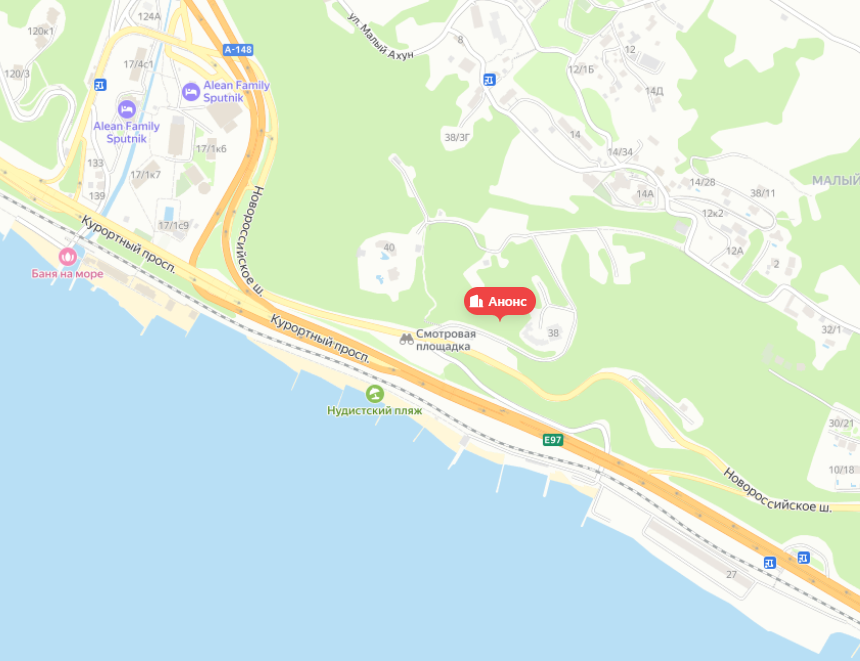 Именно здесь в марте будет старт продаж нового апарт комплекса 5 звёзд.