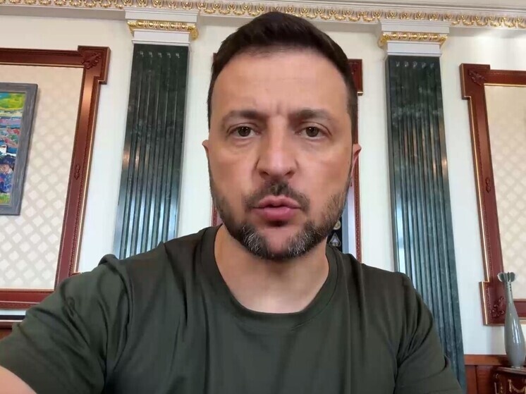     Владимир Зеленский. Фото: кадр из видео.