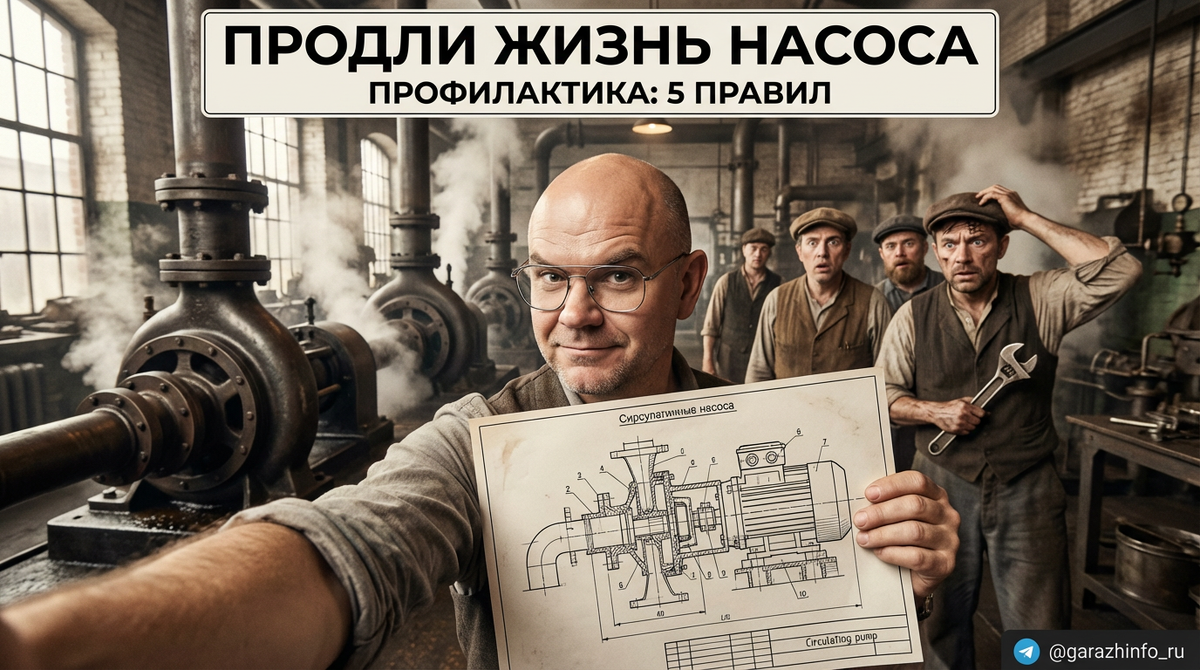    Правильная профилактика помогает увеличить срок службы насоса. as7