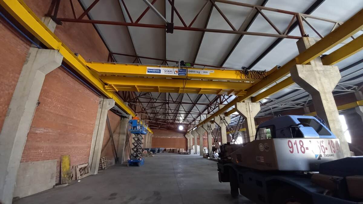 Двухбалочный Мостовой эл. Кран 