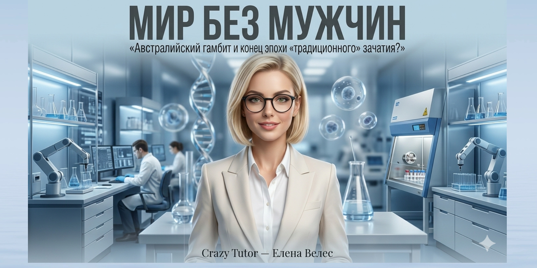 Мир без мужчин: Австралийский гамбит и конец эпохи «традиционного» зачатия?