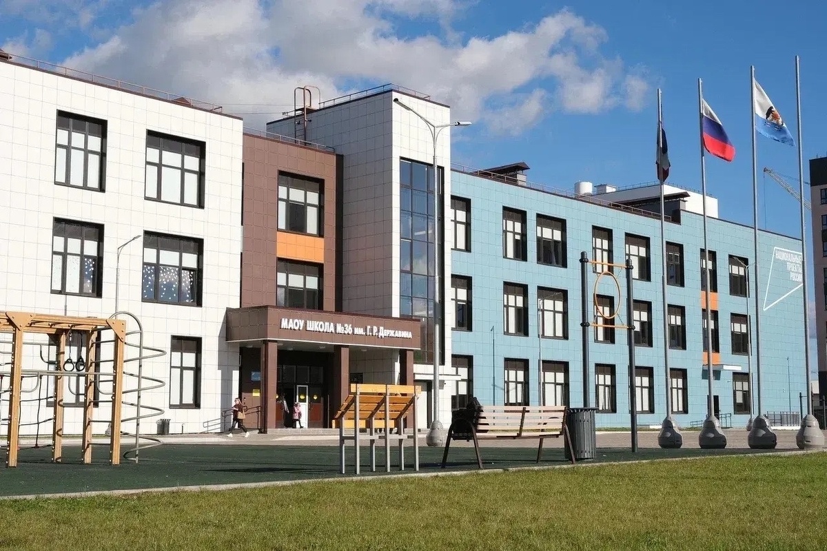 Школа за 3 млрд рублей в Великом Новгороде. Фото: соцсети губернатора Новгородской области Александра Дронова
