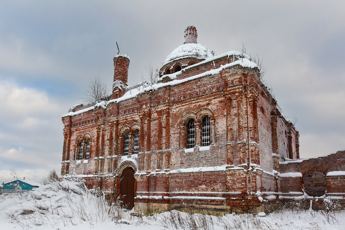 Московская область, Шаховской район, село Городково — Церковь Михаила Архангела