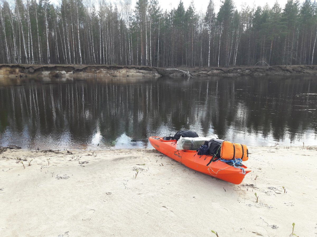 Почти реклама баунти, только с каяком!