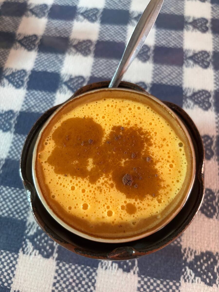 Яичный кофе