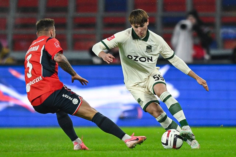    "Быки" забрали первый тайм, но посыпались во втором. Фото: ФК "Краснодар"