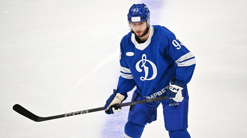     Хоккеиста московского "Динамо" удалили до конца матча за подножку судье РИА Новости/Владимир Федоренко