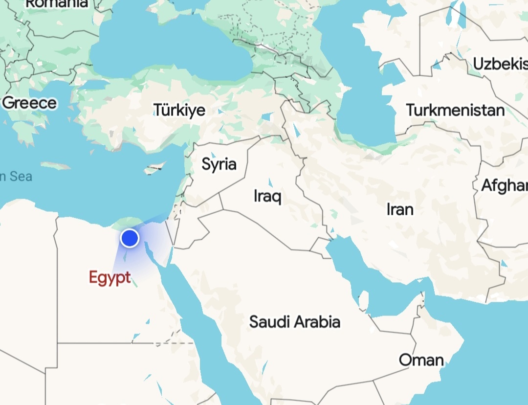 Вспоминаем географию и смотрим, как далек Египет от горячих точек