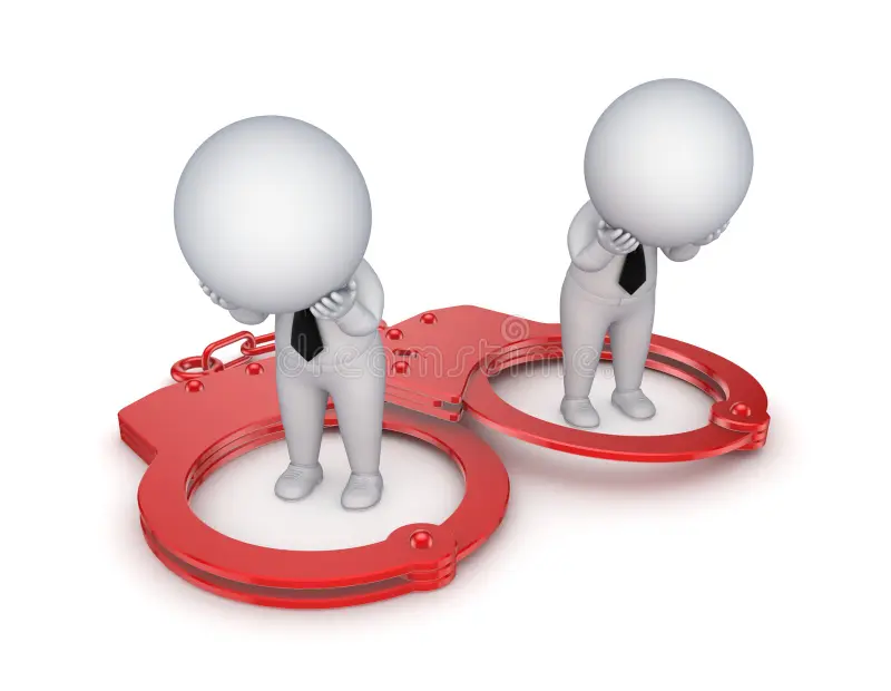 https://thumbs.dreamstime.com/b/sad-3d-small-people-handcuff-red-sand-glass-26928149.jpg
