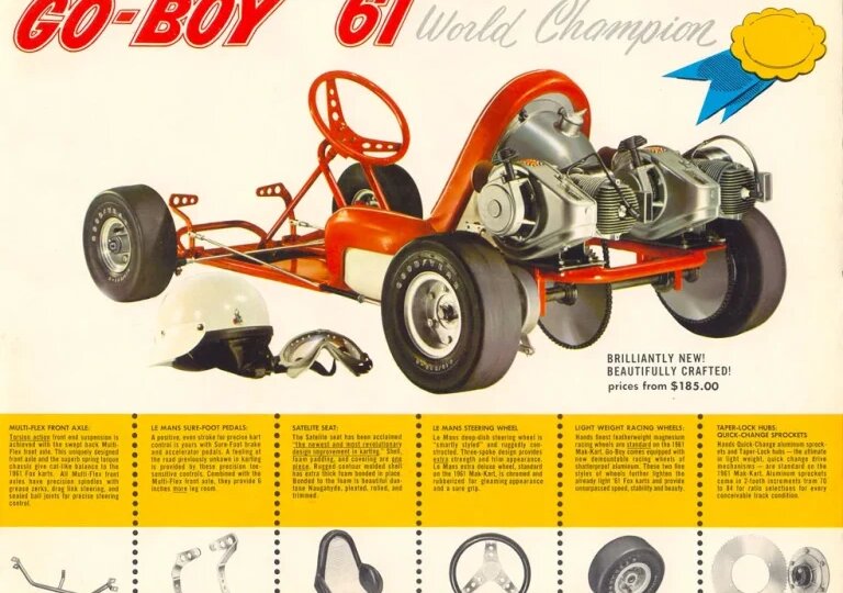 Fox Go-Boy (1961): когда мотор прикручивали к тележке — и начиналась гонка