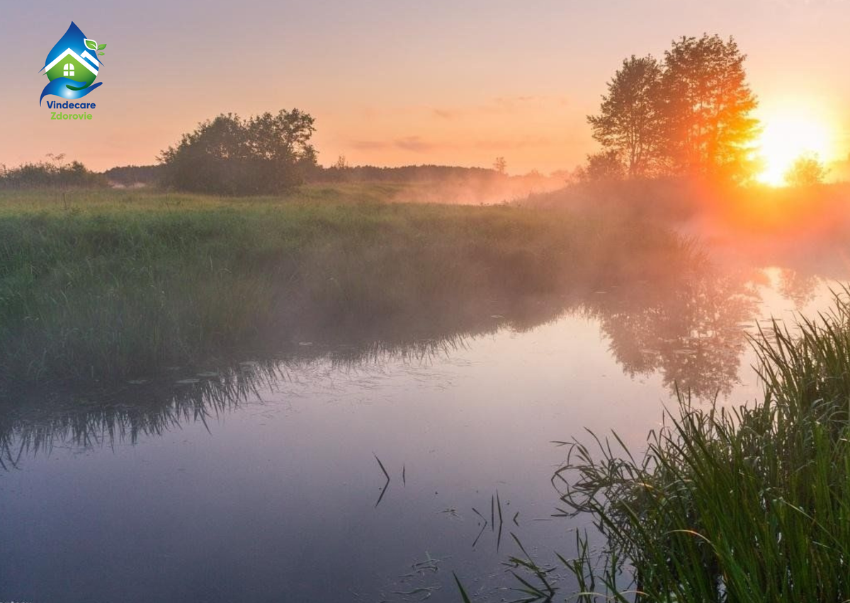Юхновский район, рассвет на реке Ресса