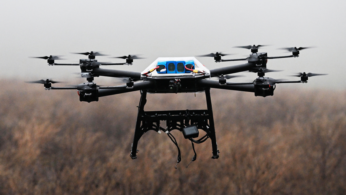    Беспилотник ВСУ Баба-Яга РИА