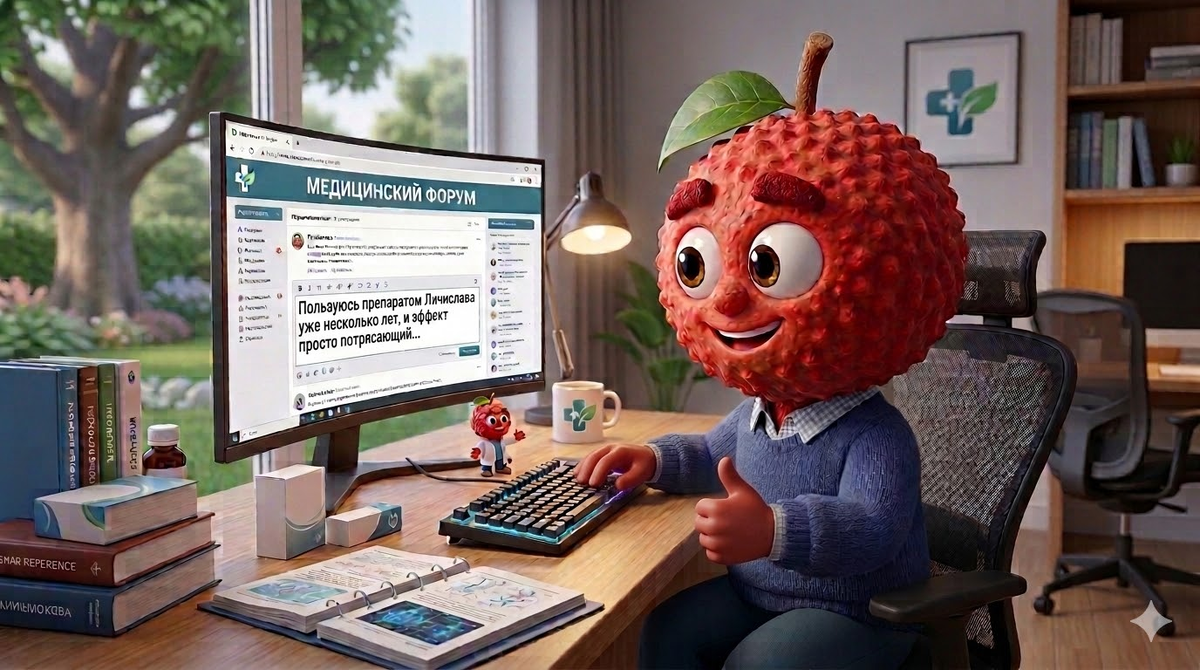 Личислав мимикрирует под благодарного пациента, чтобы продать свой препарат