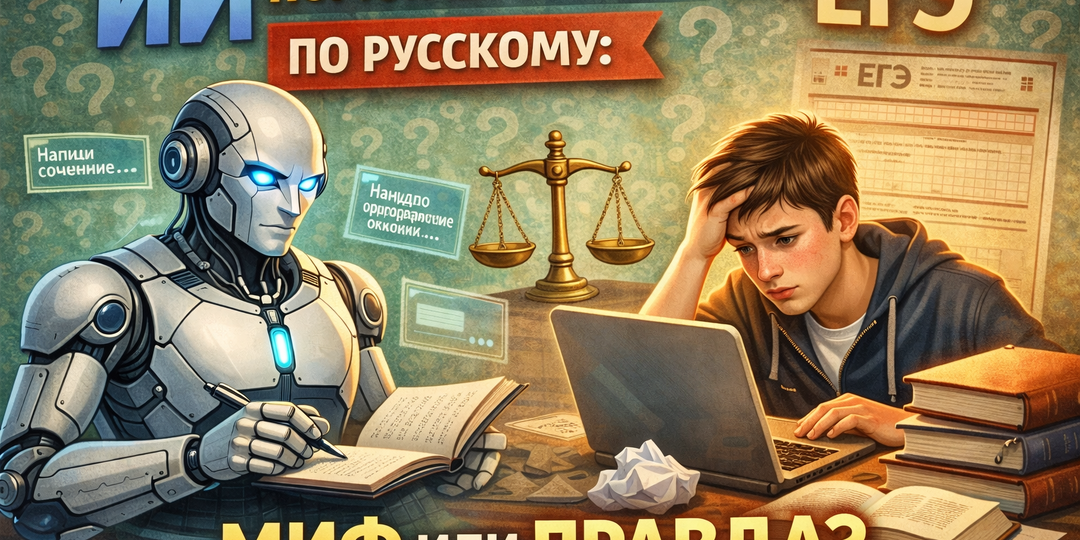ИИ помогает готовиться к ЕГЭ по русскому: миф или правда?