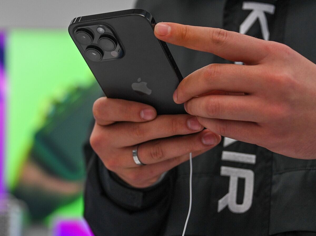    Старт продаж iPhone 14 в России© РИА Новости . Евгений Одиноков