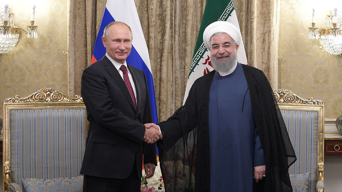    Иран, Владимир Путин и президент Ирана Хасан Рухани (ТАСС)