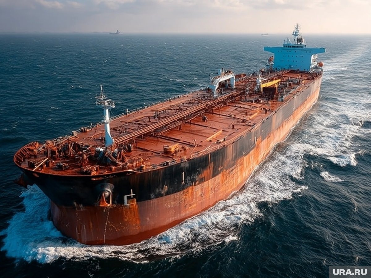     Нефть из танкера попала в море