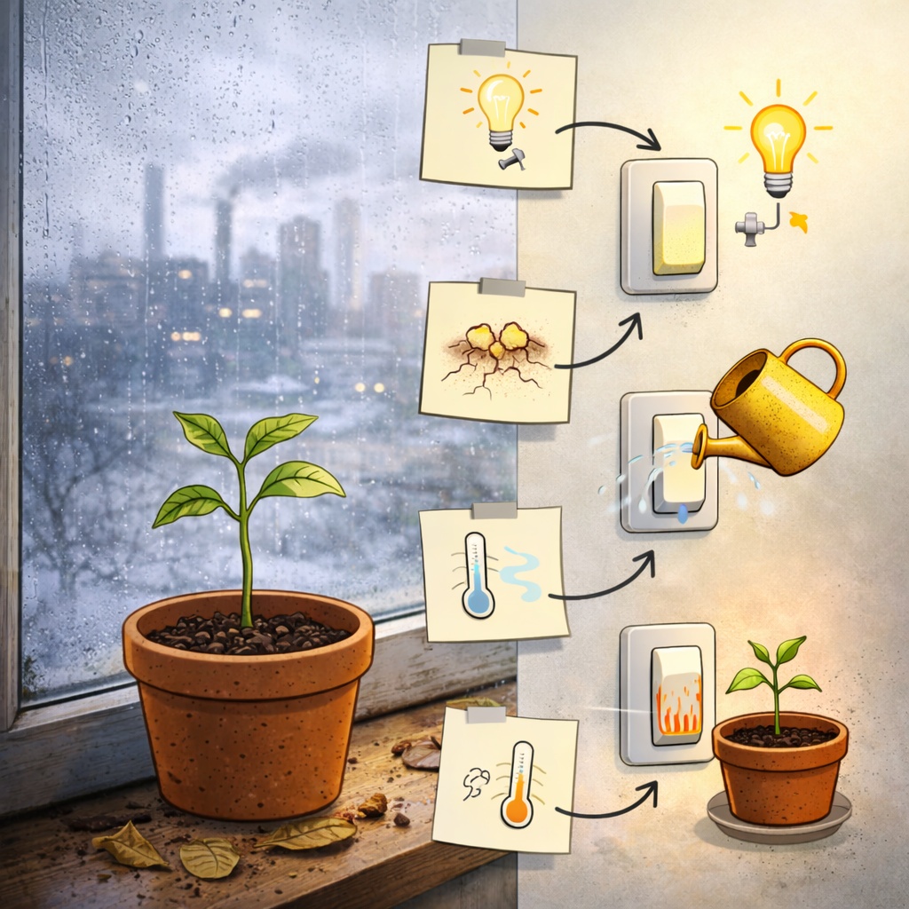 уход за лимоном на подоконике